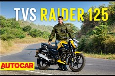 TVS Raider 125 video review 