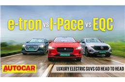 Audi e-tron vs Jaguar I-Pace vs Mercedes-Benz EQC compari...