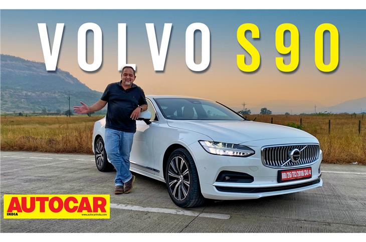 2021 Volvo S90 video review 