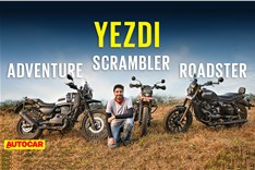 Yezdi Scrambler, Roadster, Adventure video review