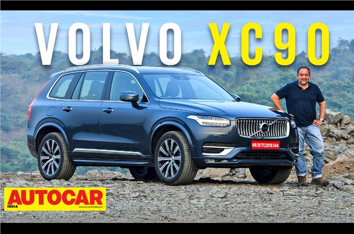 2022 Volvo XC90 video review