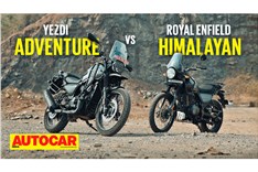 Yezdi Adventure vs Royal Enfield Himalayan comparison video 