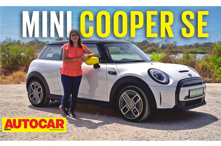 Mini Cooper SE India video review