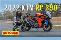 2022 KTM RC 390 video review