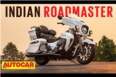 Indian Roadmaster Dark Horse video review