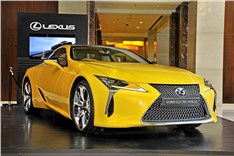 Lexus LC500h image gallery