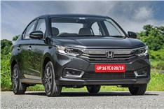 2021 Honda Amaze facelift image gallery