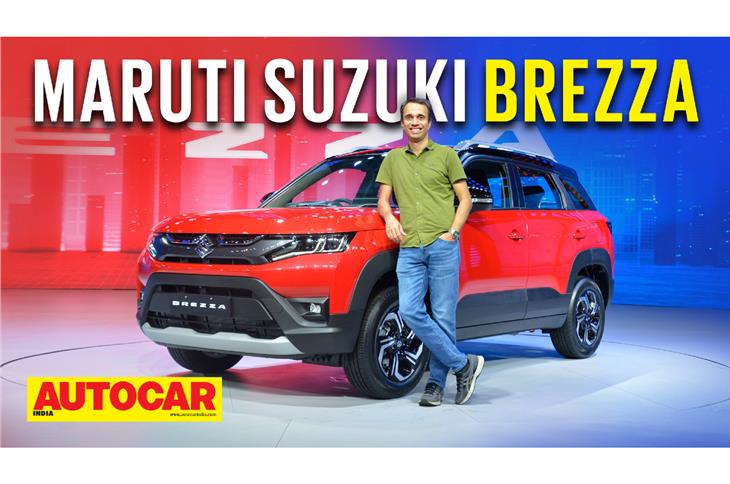 2022 Maruti Suzuki Brezza walkaround video