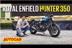 Royal Enfield Hunter 350 walkaround video