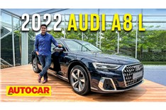 2022 Audi A8 L walkaround video