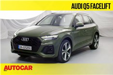 2021 Audi Q5 facelift first look video
