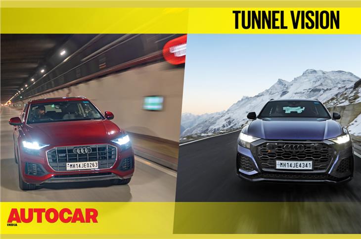 Atal Tunnel vs Rohtang Pass route ft. Audi Q8, RS Q8 feature video