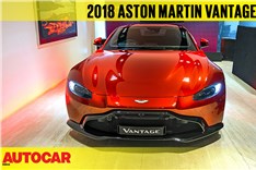 2018 Aston Martin Vantage first look video