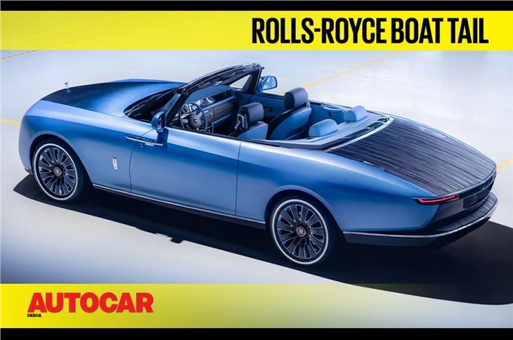 Rolls-Royce Boat Tail first look video