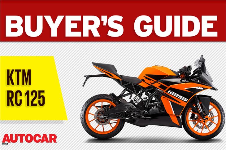 2019 KTM RC125 buyer's guide video