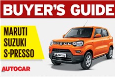 Maruti Suzuki S-presso buyer's guide video