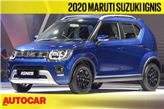 2020 Maruti Suzuki Ignis facelift first look video