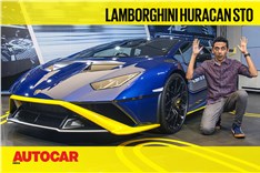 Lamborghini Huracan STO first look video