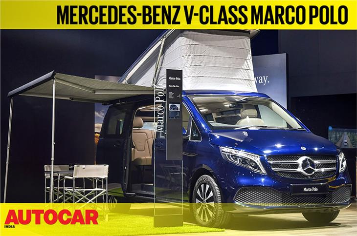 Mercedes-Benz V-class Marco Polo first look video