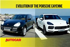 Evolution of the Porsche Cayenne video