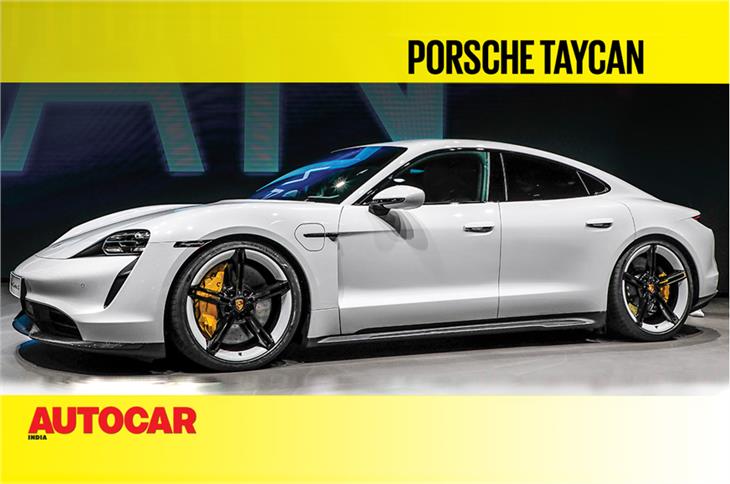 2020 Porsche Taycan first look video