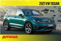 2021 Volkswagen Tiguan facelift first look video