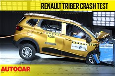 Watch Renault Triber Global NCAP crash test video