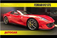 Ferrari 812 GTS first look video