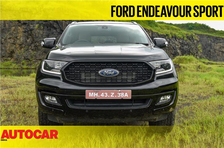 Ford Endeavour Sport first look video