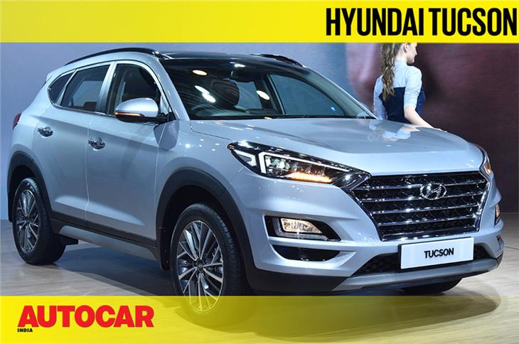 Hyundai Tucson facelift first look video
