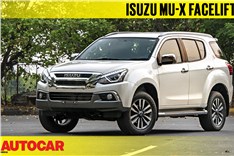 2018 Isuzu MU-X facelift first look video