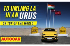 Lamborghini Urus to Umling La video - The highest motorable road in the world 