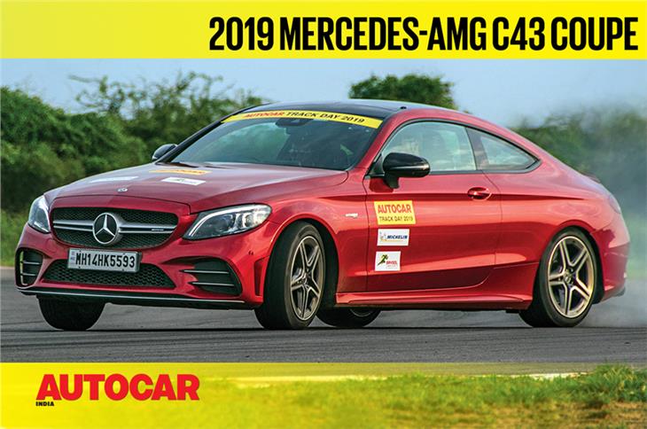 HOT LAP: Mercedes-AMG C43 Autocar India Track Day 2019 video