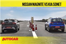 Autocar Drag Day 2021: Kia Sonet DCT vs Nissan Magnite CVT drag race video
