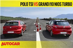 Autocar Drag Day 2021: Volkswagen Polo TSI vs Hyundai Nios Turbo drag race video