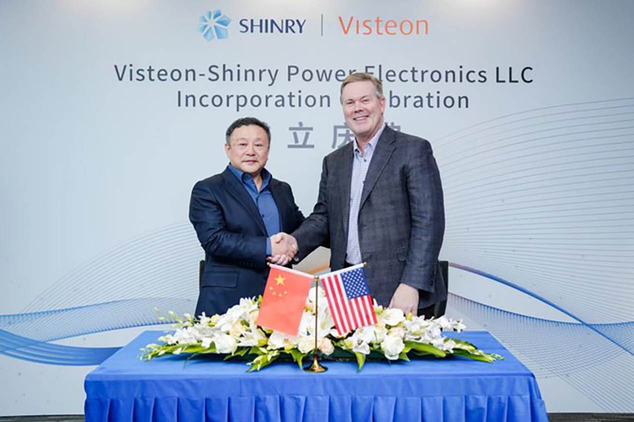 Visteon and Shinry set up JV to advance power electronics tech