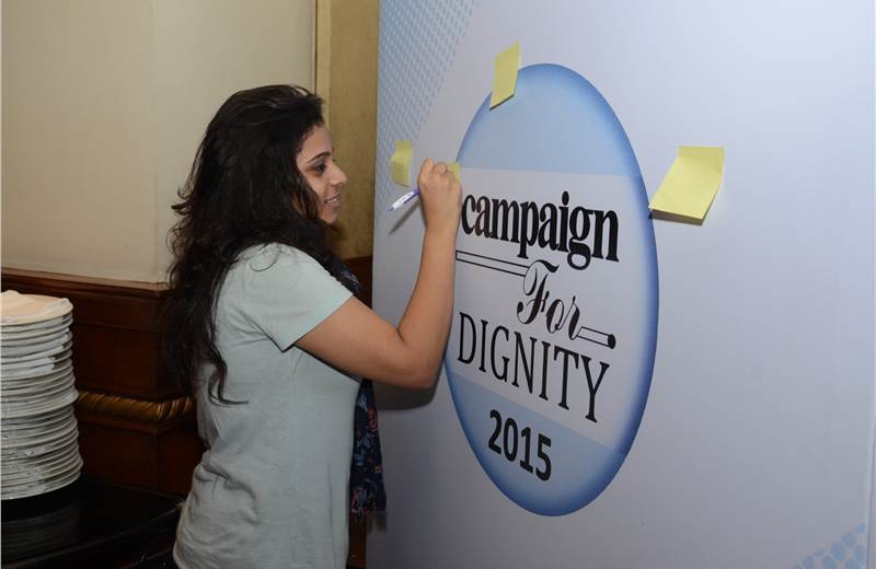 Images from Campaign for Dignity awards 2015