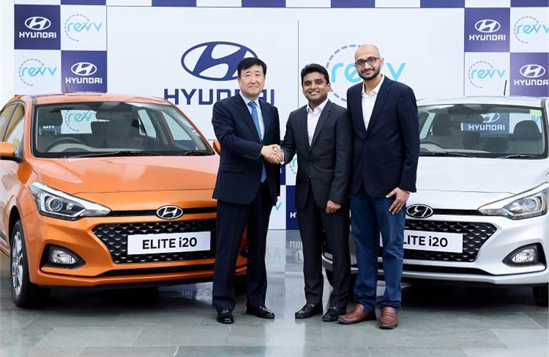 Hyundai enters 'self-drive car sharing' with investment in Revv