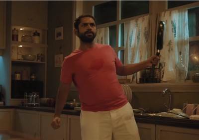 ICICI Lombard shows a heart in conversation with a stomach for 'World Heart Day'