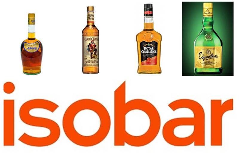 Isobar to handle Diageo's Antiquity, Captain Morgan, Royal Challenge and Signature