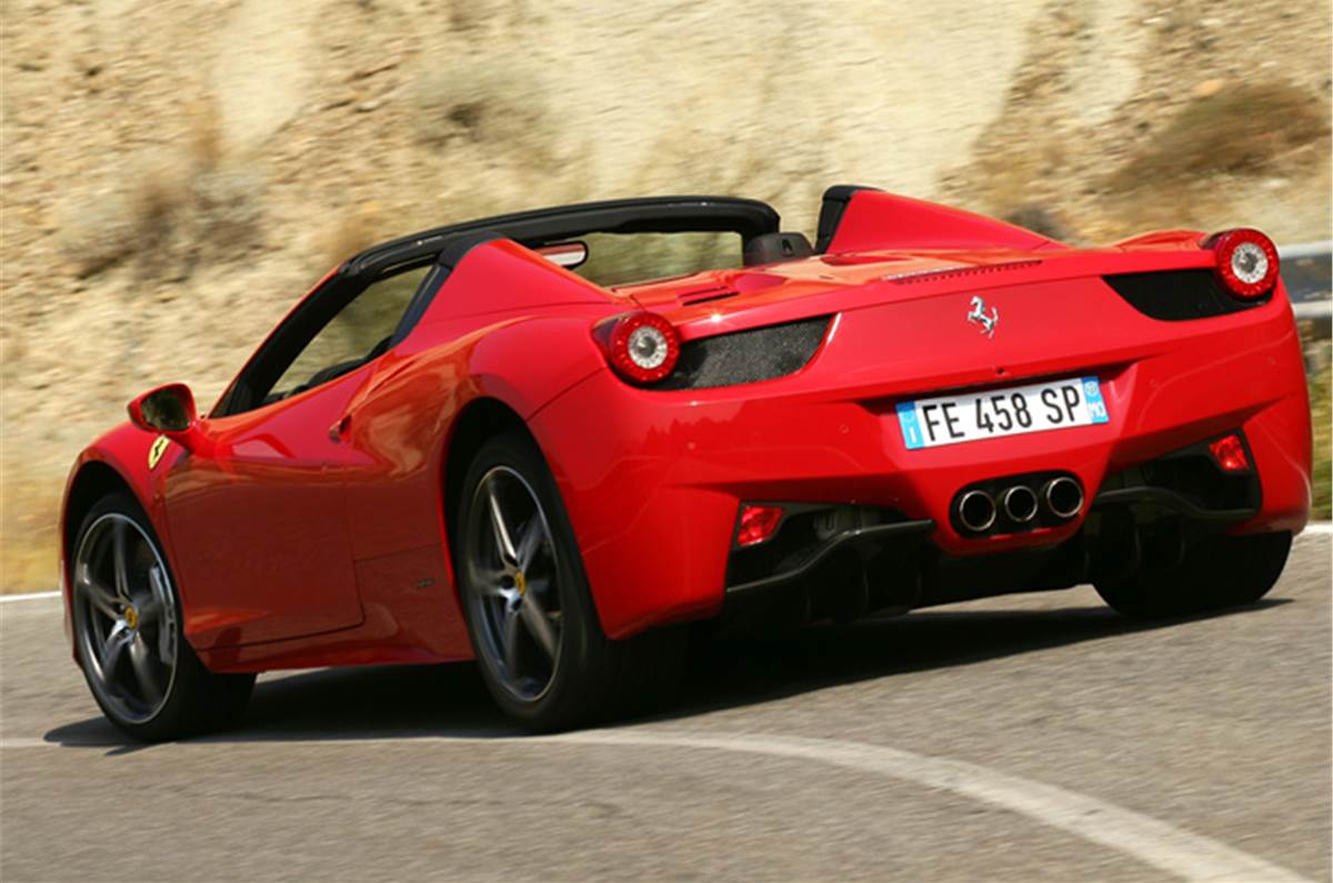 Ferrari 458 Spider Review Test Drive Autocar India