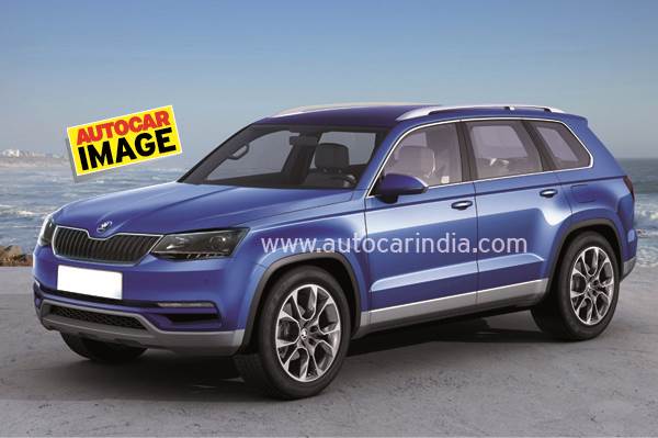 New Skoda Seven Seat Suv To Be Called Kodiak Autocar India