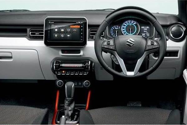 Suzuki Ignis Interior Layout & Technology