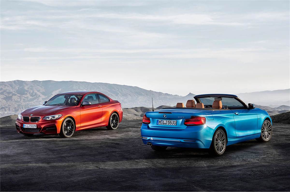 Bmw 2 Series Facelift Revealed Autocar India
