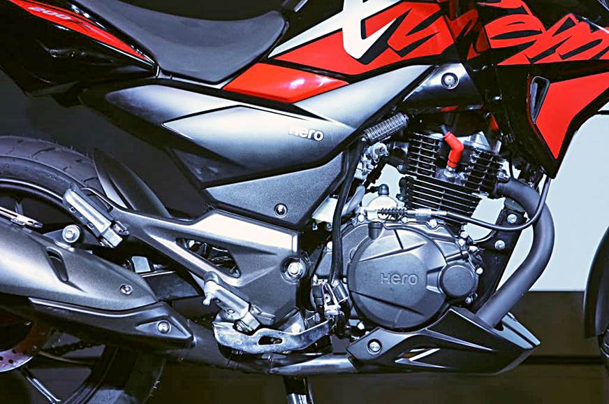 top speed of hero xtreme 200r