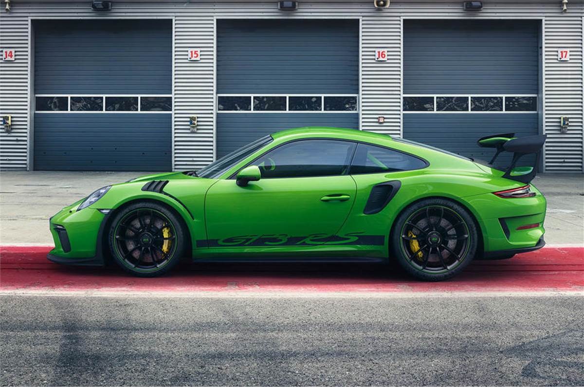 2018 Porsche 911 Gt3 Rs Launched In India At Rs 2 75 Crore Autocar India