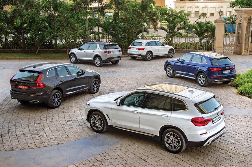 X3 Vs Q5 Vs Xc60 Vs Glc Vs Discovery Sport Which Is The Best Suv Autocar India