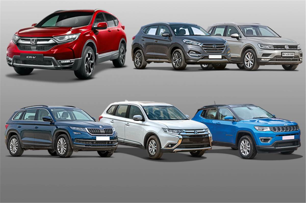 18 Honda Cr V Vs Rivals Specifications Comparison Autocar India