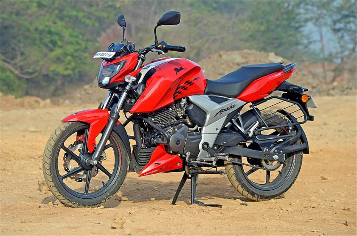 Tvs Apache Rtr 160 4v Crosses 1 Lakh Sales Autocar India Tvs Apache Rtr 160 4v Crosses 1 Lakh Sales Autocar India