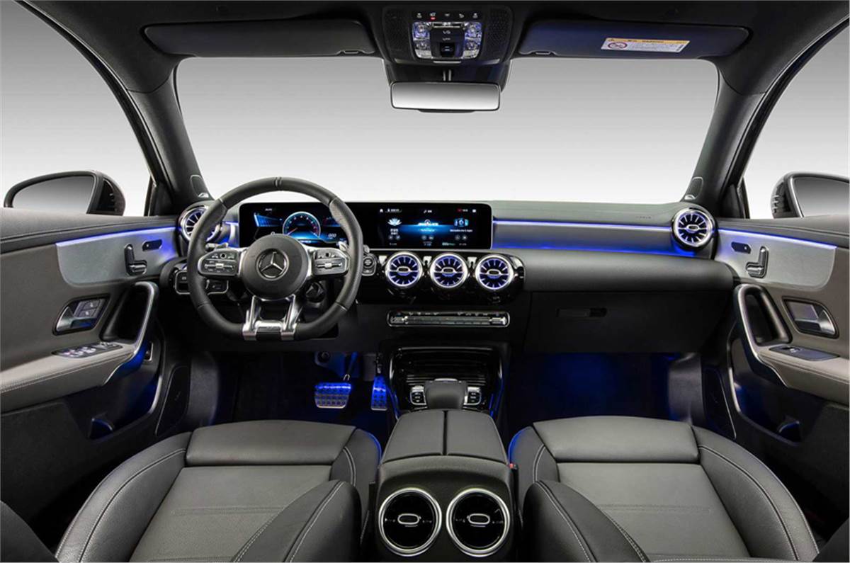 New Mercedes Amg A35 Long Wheelbase Unveiled At Auto Shanghai 19 Autocar India